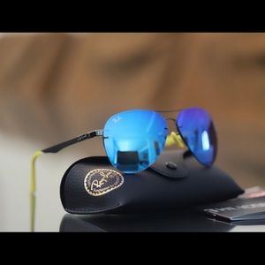 Men’s Ferrari Mirrored Sunglasses